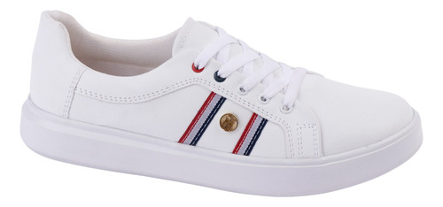 Fratello Tenis Casual Color Blanco Para Mujer 0911