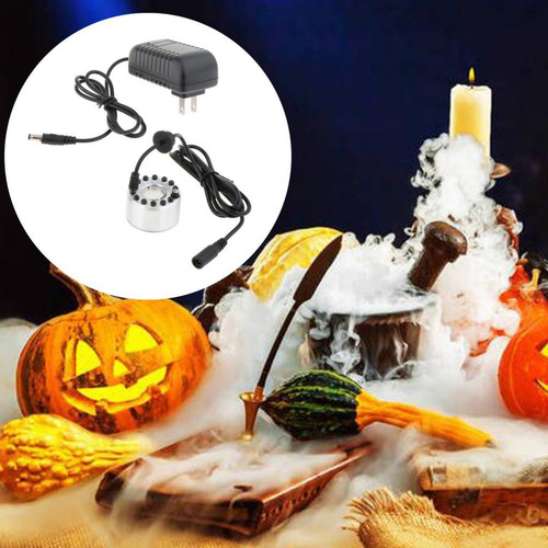 Mini Mist Maker Fogger Mister Con Luces De Colores Us 110v