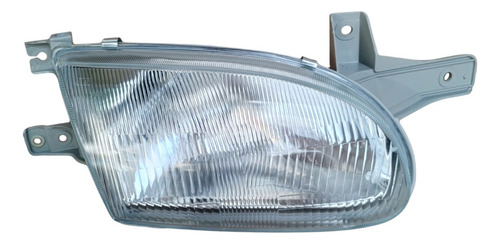 Faros Hyundai Accent  Dodge Brisa Pantalla Vidrio Par