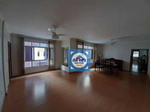 Imagem 1 de 30 de Apartamento Com 3 Dormitórios À Venda, 220 M² Por R$ 750.000,00 - José Menino - Santos/sp - Ap2077