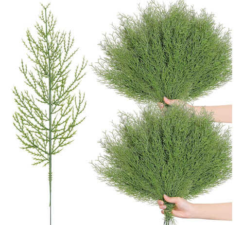 60 Pcs Pelocas De Navidad Ramas De Pino Artificial De 13.7 P