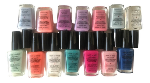 Imagen 1 de 5 de Esmalte Para Uñas Wet N Wild, 2 Pinturas De Uña