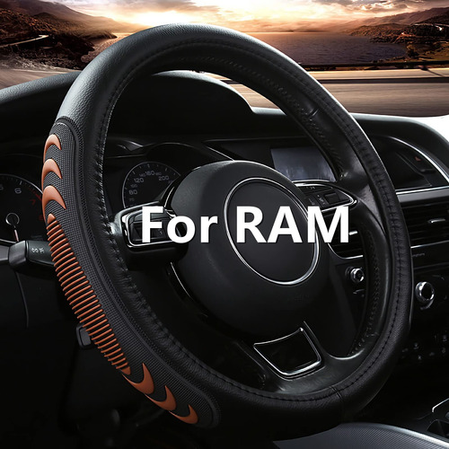 Funda Cuero Para Volante Automovil Dodge Ram 1500