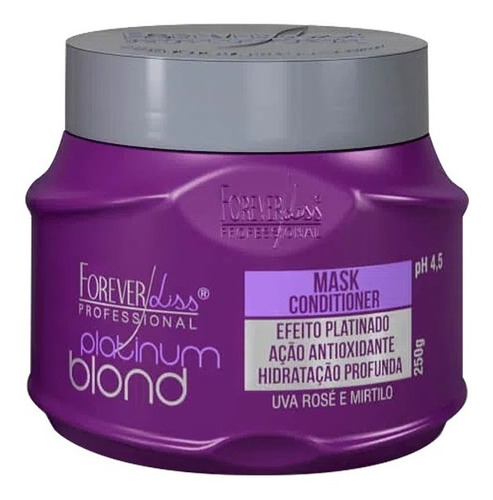 Forever Liss Kit Platinum Blond + Botox Capilar 250g