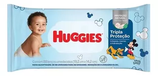 Lenços Umedecidos Huggies 88 Lenços Tripla Proteção Baby