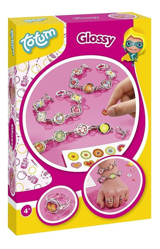 Totum Creatividad Manualidad Set P/ Crear Anillos Y Pulseras