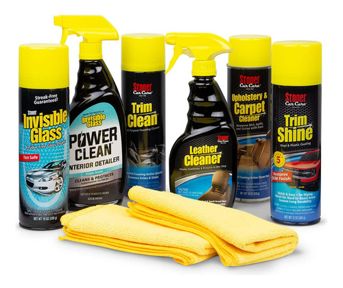 Stoner Car Care 99056 Kit De 8 Piezas Para Detalles De Inter