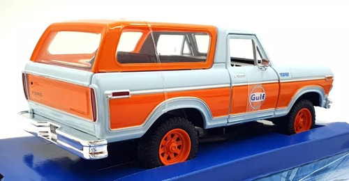 1/24 1978 Ford Bronco Motor Max Gulf