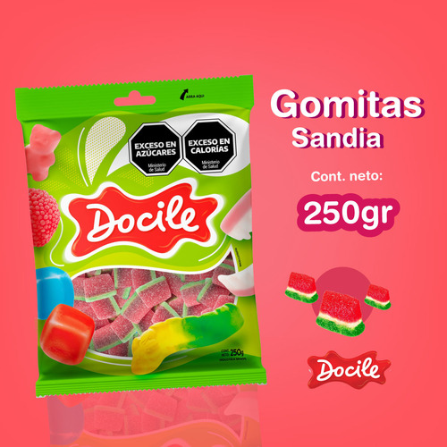 Gomitas Sandia Acida 250 Grs