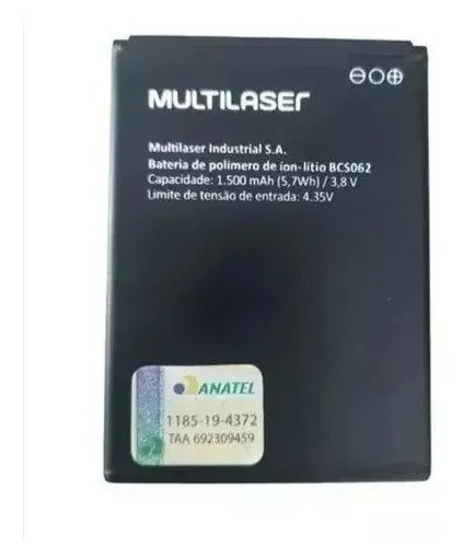 Ba-ter-ia Bcs062 Multilaser Ms45 4g S062 Envio Ja