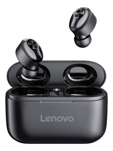Audifono Inalambrico Lenovo Ht18 Earbuds Negro Bluetooth 