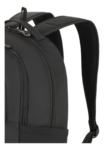 Mochila Swissgear Orientation Negra Para Portátil De 16 PuLG
