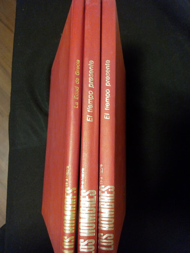 3 Libros De La Colección Los Grandes Hombres De La Historia (Usado)