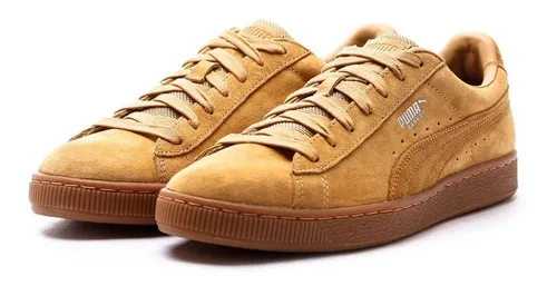 Puma basket tan hotsell
