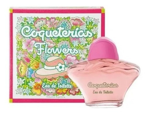 Coqueterias Flowers Edt Para Ninas Perfume Nenas - 40 Ml