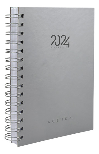 Agenda 2024 Capa Dura Cores Spot Metallic