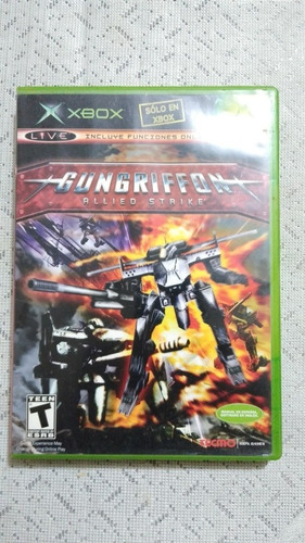 Xbox Gungriffon Allied Strike (no Marvel,silent,crash)