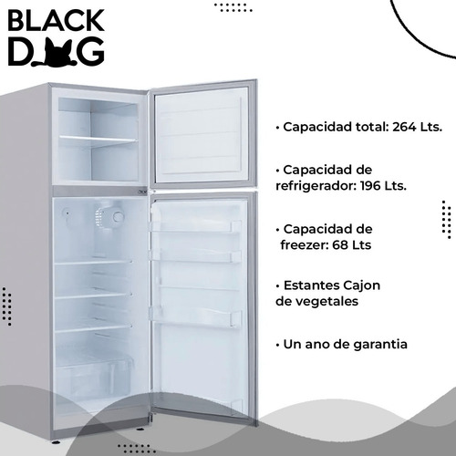 Imagen 2 de 4 de Heladera Enxuta Clase A Renx24280fhs Húmedo Gtia Ofi + Auri