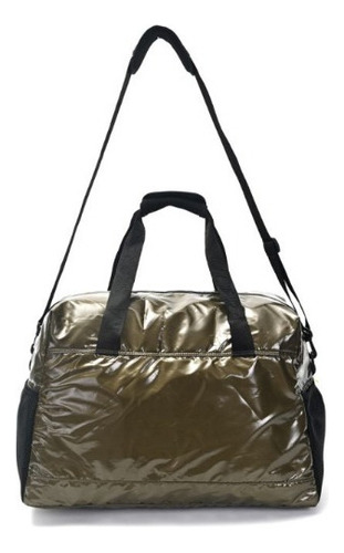 Bolso Ultra Hiker Combinado Con Llavero Y Deportivo Gym Moda Color Negro y verde