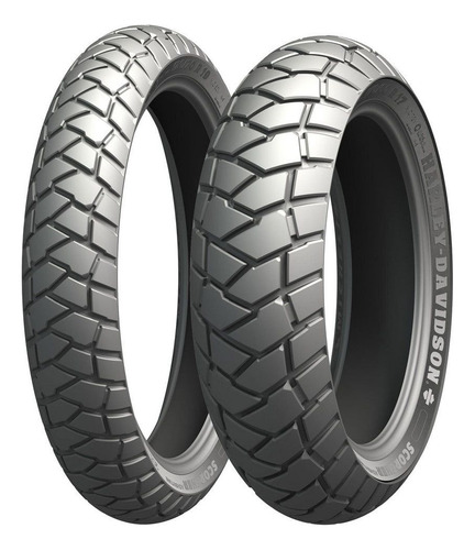 Pneu Michelin 120/70-19 + 170/60-17 Scorcher Adventure