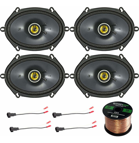 Altavoz Vehiculo Set Combo Kicker Seleccion Audio Para 72