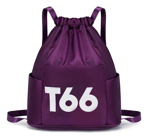Bolsa Mochila Bisaco Passeio Academia Impermeável Viagem Cor Rosa