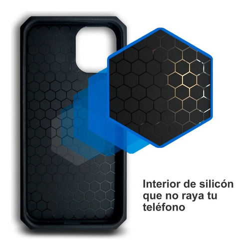Funda Escudo Uso Rudo Para Zte A53 Mas Mica Hidrogel
