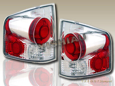 94 95 96-04 Chevy S10 S-10 Sonoma Tail Lights Clear 3d Zzh
