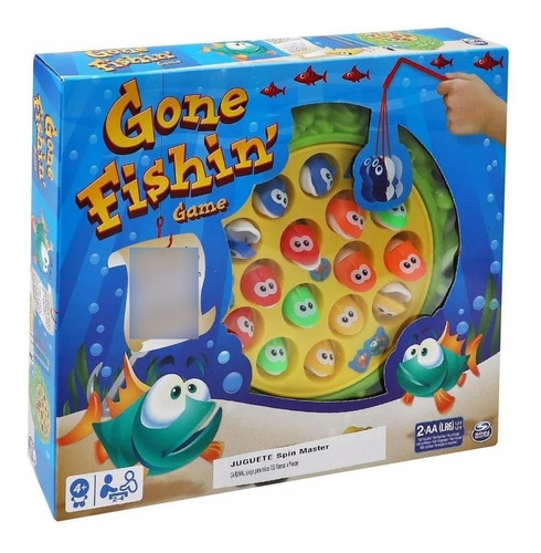 Juego Pesca Clasico Gone Fishin Español Spin Master Oferta