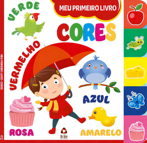 Meu Primeiro Livro Cores Da On Line Editora Em Português