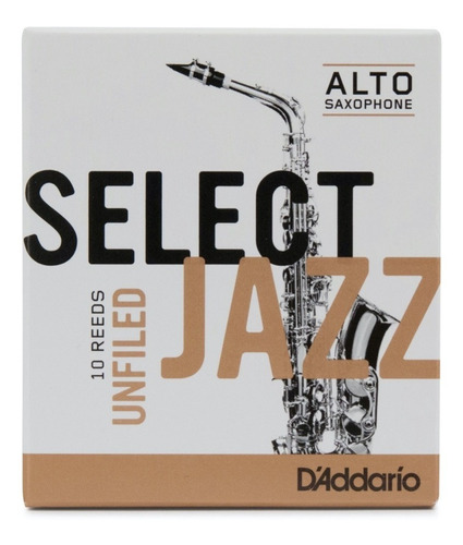 Cañas D'addario Select Jazz Para Saxo Alto