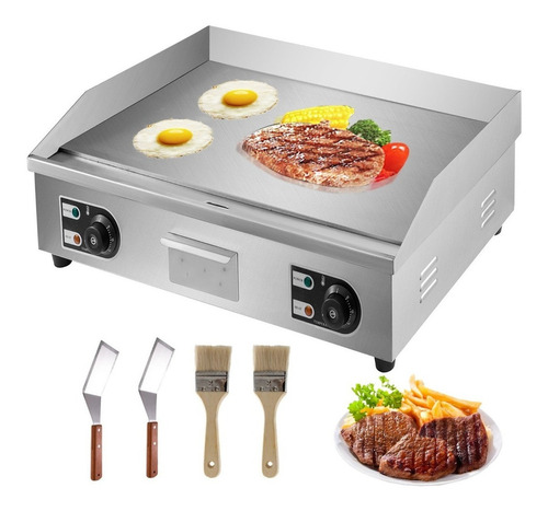 Parrilla Comal Plancha Eléctrica Industrial 3000w 76cm 110v