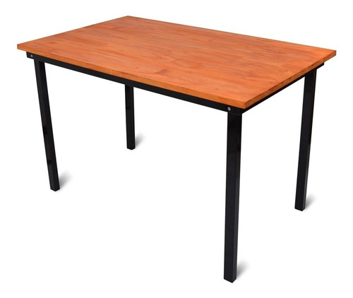 Imagen 5 de 10 de Mesas Estilo Industrial + 2 Banquetas De Madera Tipo Finger