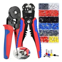 Comprar Pinzas Ponchadoras + Pinzas Pelacables + 1200 Terminales
