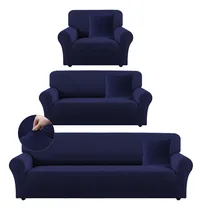 Comprar Joquet Extensible Ajustable Cubre Sofa Sillones 6 Pcs Incluye Fundas de Sofá Individuales Dobles y Triples así como 3 Fundas de Almohada y Barras de Fijación al Sofá SFT-6 Color