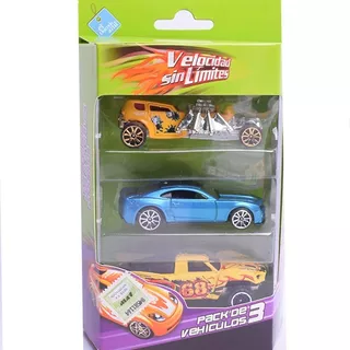 Autos Coleccionable X 3 Escala 1:64 Simil Hot Wheels 6265