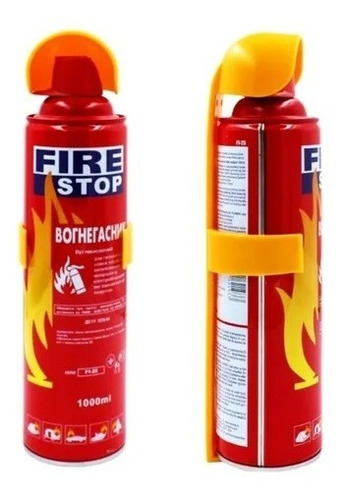 Extintor Portátil 1000ml Auto Casa Extinguidor Retarda / R&r