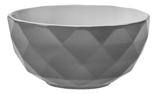 Bowl Textura Frozen 540ml Cinza