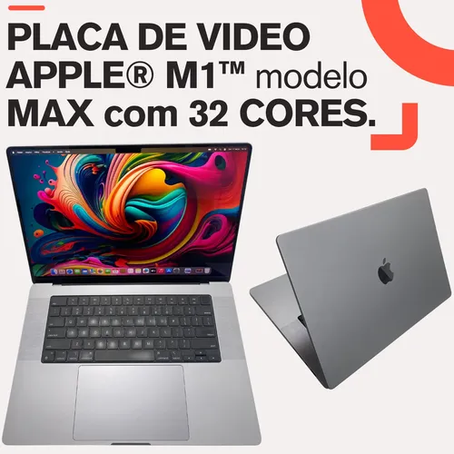 Macbook Pro Max M1 A2485 16,2 Ssd 1tb 32gb Gpu 32 Cores
