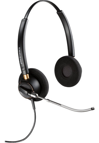 Plantronics 89436-01 Wired Headset, Black
