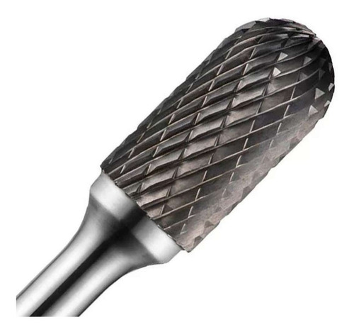 Lima Rotativa Metal Duro 6mm X 16 Corte Duplo Abaulada