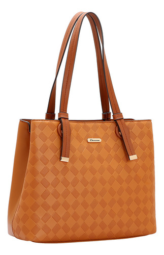Bolsa Transversal Chenson 3484957 - Marrom-claro