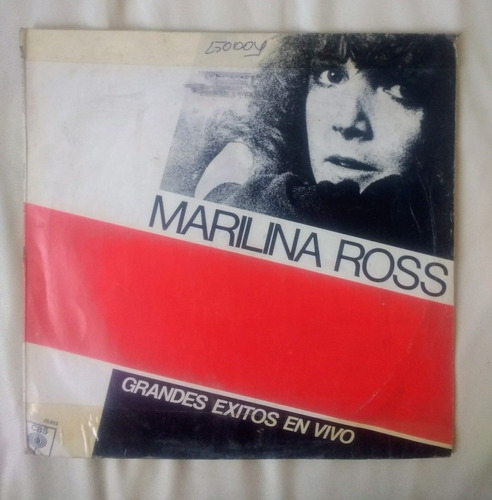 Marilina Ross Grandes Éxitos En Vivo Vinilo Original 1987