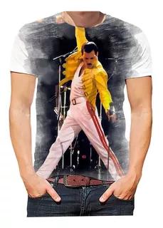 Camiseta Camisa Freddie Mercury Queen Rock Envio Rapido 06