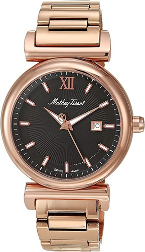 Mathey Tissot Elegance Para Hombre, Negro -, Movimiento De