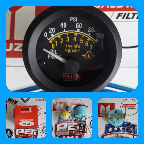 Reloj De Aceite Eléctrico 12v-100l Con Pera 