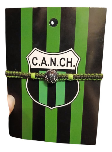 Pulsera Equipo Fútbol Deporte Hilo Encerado Chicago 30 Cm