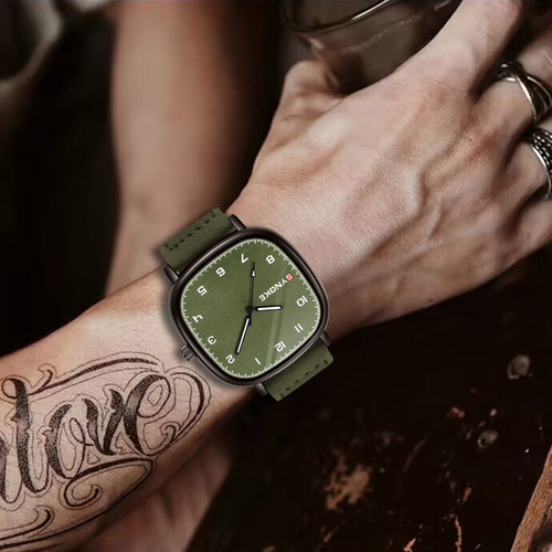 Reloj Synoke Original Para Hombre, Reloj De Cuarzo A La Moda