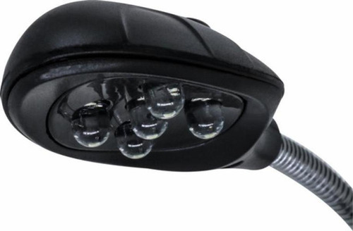 Lupa De Mesa Con Soporte Para Garras Y Luz Led