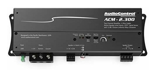 Amplificador Compacto Audiocontrol Acm-2.300 De 75 W X 2
